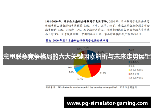 意甲联赛竞争格局的六大关键因素解析与未来走势展望