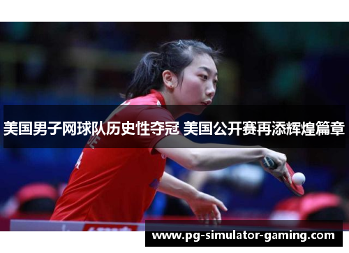 美国男子网球队历史性夺冠 美国公开赛再添辉煌篇章